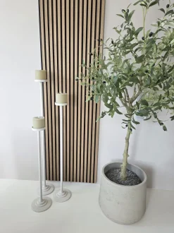 PRE ORDER Beige Vloerkandelaar | Verkrijgbaar in 3 maten | Chique-Living