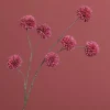 PRE ORDER Kunstbloemen Tak ‘PomPom’ | Fuchsia | 98cm | Chique-Living