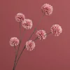 PRE ORDER Kunstbloemen Tak ‘PomPom’ | Roze | 98cm | Chique-Living