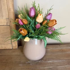 Real Touch Kunst Tulpen Boeket | Tropic | 15 Tulpen | Chique-Living