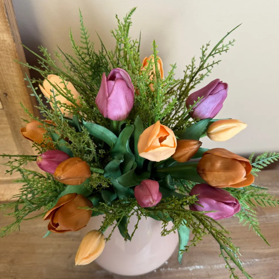 Real Touch Kunst Tulpen Boeket | Tropic | 15 Tulpen | Chique-Living