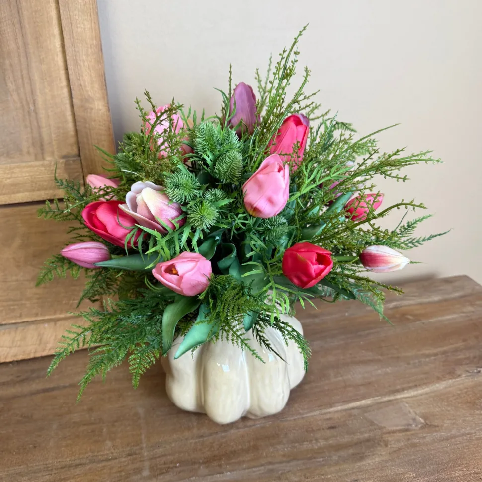 Real Touch Kunst Tulpen Boeket | 20 Tulpen | Met Of Zonder Vaas | Chique-Living