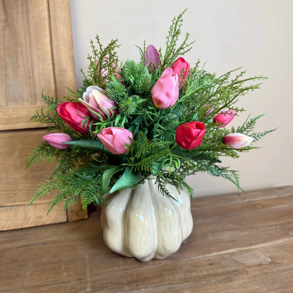 Real Touch Kunst Tulpen Boeket | 20 Tulpen | Met Of Zonder Vaas | Chique-Living
