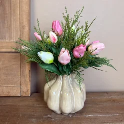 Real Touch Kunst Tulpen Boeket | Soft Pink | 15 Tulpen | Chique-Living