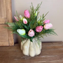 Real Touch Kunst Tulpen Boeket | Soft Pink | 15 Tulpen | Chique-Living