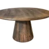 Ronde Eettafel 'Bora' | Walnoot Bruin | 150cm | Chique-Living