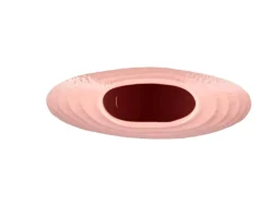 Roze Ovale Vaas ‘Lima’ – Aardewerk in 2 Maten | Chique-Living