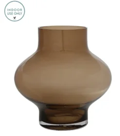 Ruvuma Vaas Smoke Brown – Vase The World | In 2 maten