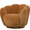 Schelp Fauteuil Liora Amber Oak – Luxe Draai Fauteuil 93x81x70 cm