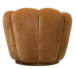 Schelp Fauteuil Liora Amber Oak – Luxe Draai Fauteuil 93x81x70 cm