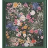 Schilderij Floral Explosion 70×90 cm – Groene Lijst | Chique-Living