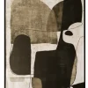 Schilderij ‘Organisch’ kopen | Moderne Wanddecoratie 80x120cm met Houten Lijst | Chique Living