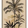 Schilderij ‘Palmbomen’ Beige/Zwart kopen | Moderne Wanddecoratie 60x90cm | Chique Living