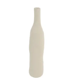 Smalle Hoge Vaas Kay Crème – Japandi Vaas 50 cm | Organisch Design