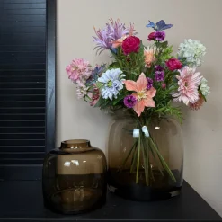 Smoke Bruin Vaas ‘Bartica’ | Vase The World | Verkrijgbaar in 2 Maten