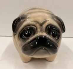 Spaarpot Pug – Decoratieve Honden Spaarpot | 16 cm