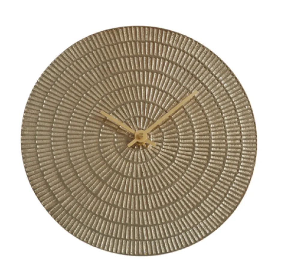 Staande Klok 'BOJANO' | Goud | Ø20,5 cm | Chique-Living