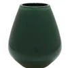 Tasman Vaas / Windlicht Bright Green – Ø18x20 cm | Fris design