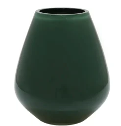 Tasman Vaas / Windlicht Bright Green – Ø18x20 cm | Fris design