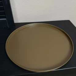 Taupe/Goud Dienblad | Metaal | Verkrijgbaar in 4 maten | Chique-Living