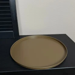 Taupe/Goud Dienblad | Metaal | Verkrijgbaar in 4 maten | Chique-Living