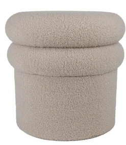 Teddy Opberg Poef | Zand | 43x43x42cm | Chique-Living
