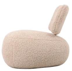 Teddy Stof Fauteuil ‘Leyla’ | Beige | 67x73x67cm | Chique-Living