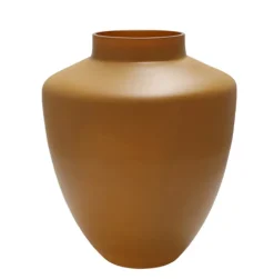 Tugela Vaas Matte Honey – Vase The World | Glazen design in 2 maten