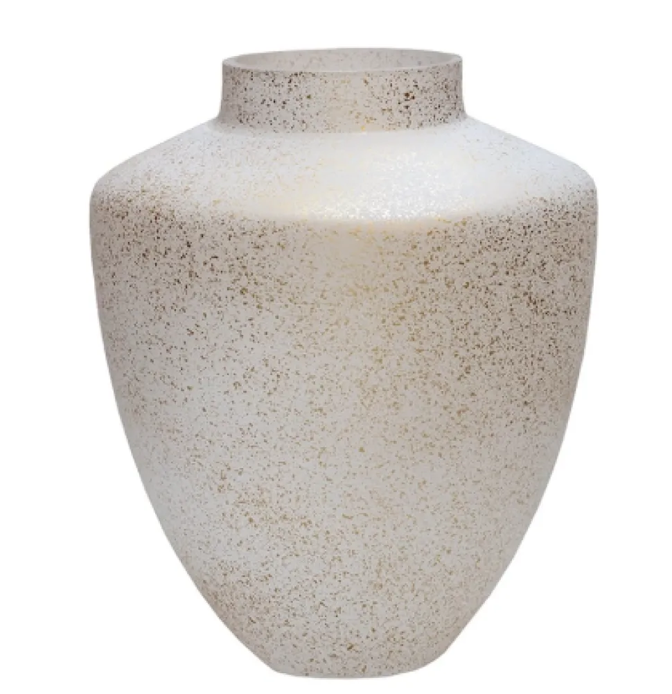Tugela Vaas Sparkle Gold – Vase The World | Mat & Goud Ø24,5x29