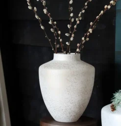 Tugela Vaas Sparkle Gold – Vase The World | Mat & Goud Ø24,5x29