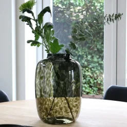 Vaas Arctic Leopard Smoke – Design Vaas in 2 Maten | Vase The World