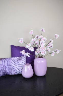 Vaas Artic Lila – Glazen Design Vaas in 2 Maten | Vase The World