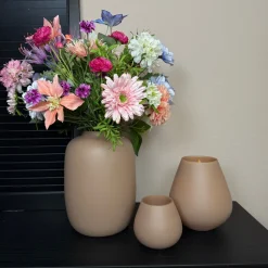 Vaas Artic Matte Sand | Vase The World | Verkrijgbaar in 3 Maten