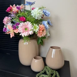 Vaas Artic Shine Sand | Vase The World | Verkrijgbaar in 3 Maten
