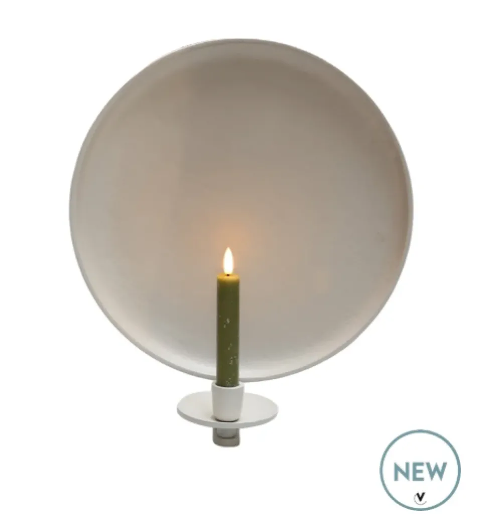 Wandkandelaar ‘Jovita’ Ivory – Dinerkaars | Chique-Living
