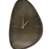 Wandklok Organisch Brons – Luxe Design Wandklok 46x71cm | Chique-Living