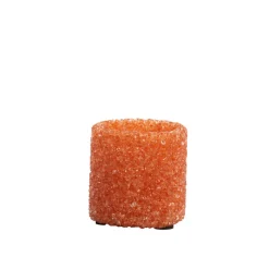 Waxinelichthouder ‘Morita’ Oranje – 2 Maten | Chique-Living