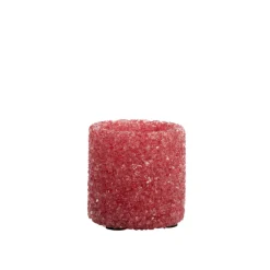 Waxinelichthouder ‘Morita’ Roze – 2 Maten | Chique-Living
