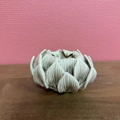 Waxinelichthouder ‘Petals’ | Beige | Chique-Living
