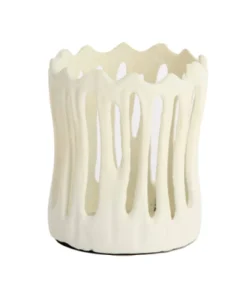 Waxinelichthouder 'TIVOLI' | Creme | In 2 maten | Chique-Living