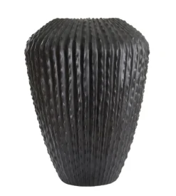 XL Bloempot ‘Cacti’ Mat Zwart | Light & Living | Ø66x88 cm | Chique-Living