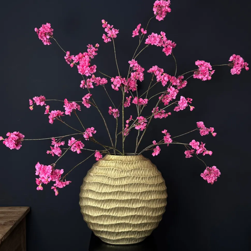 XL Kunstbloemen Tak Bloesem | Fuchsia | 126cm | Chique-Living