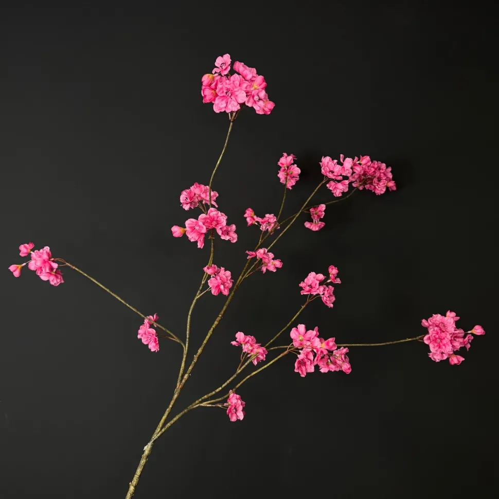 XL Kunstbloemen Tak Bloesem | Fuchsia | 126cm | Chique-Living