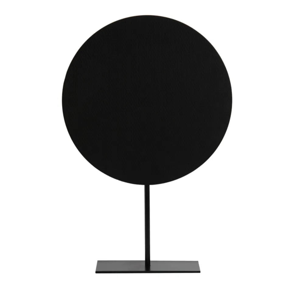 XL Ornament Op Voet 'Rasim' | Zwart | Light & Living | 40x10x60 cm | Chique-Living