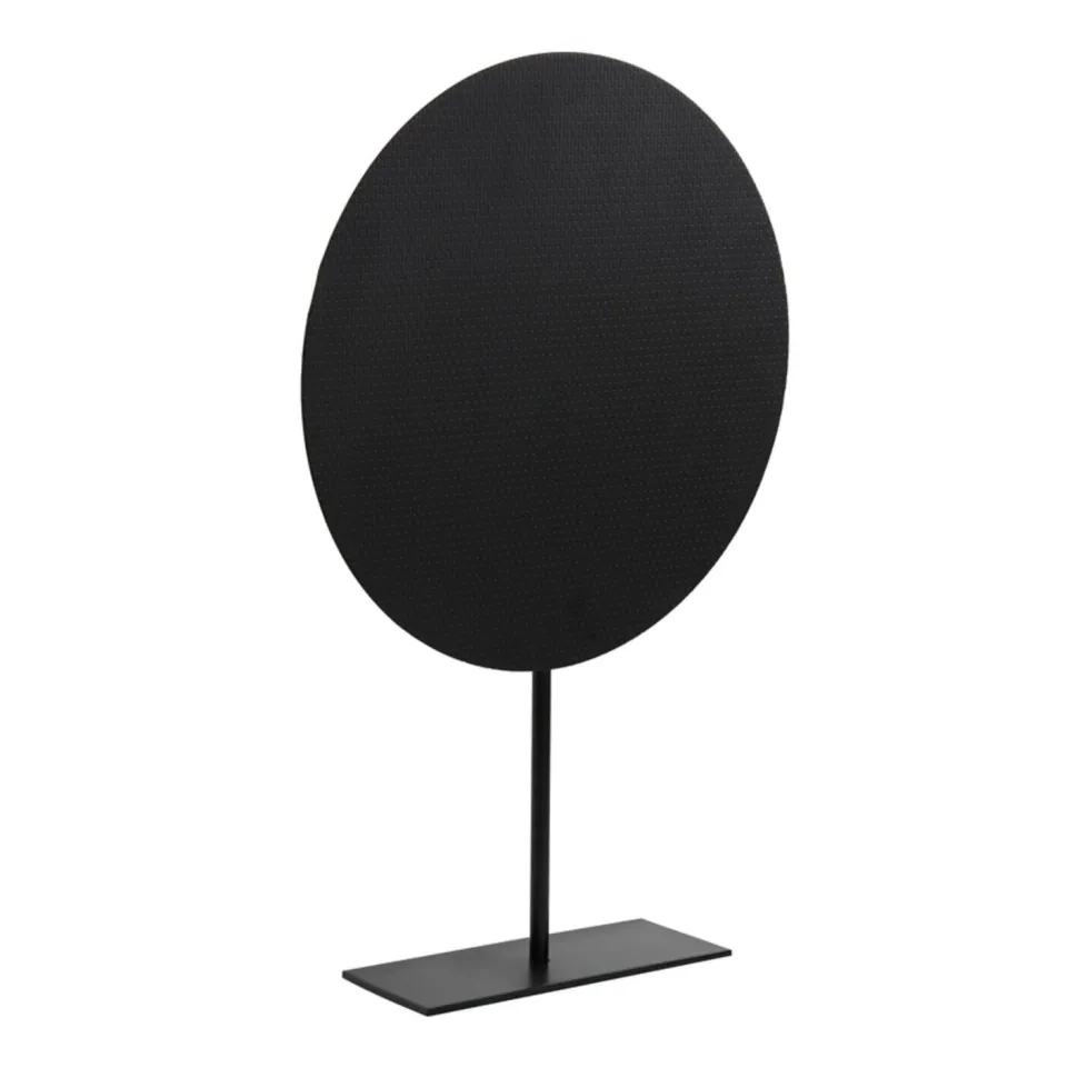 XL Ornament Op Voet 'Rasim' | Zwart | Light & Living | 40x10x60 cm | Chique-Living