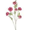 XL Zijden Bloemen Tak 'Scabiosa' | Beauty Pink | 113cm | Chique-Living