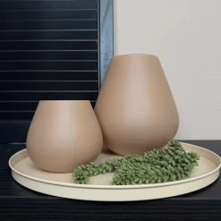 Zand Matte Windlicht ‘Tasman’ | Vase The World | Verkrijgbaar in 2 maten | Chique-Living
