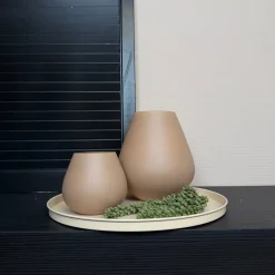 Zand Matte Windlicht ‘Tasman’ | Vase The World | Verkrijgbaar in 2 maten | Chique-Living