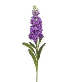 Zijden Bloem 'Matthiola' | Paars | 80cm | Chique-Living