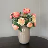 Zijden Bloemen Boeket ‘Dahlia’s & Peonies’ | Met of zonder vaas | Chique-Living